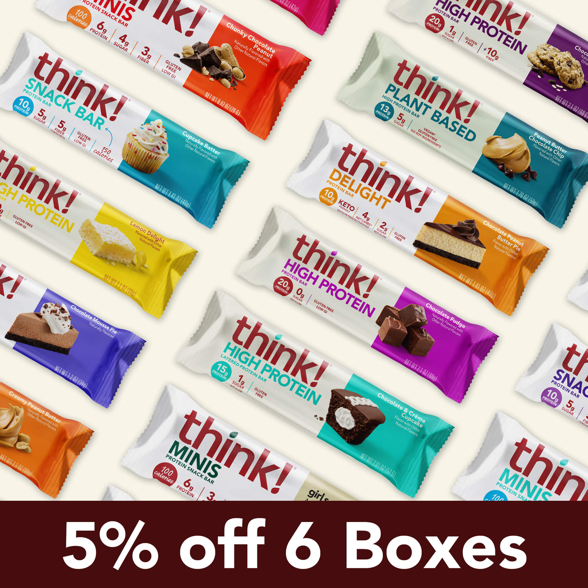 6 Boxes - 5% off
