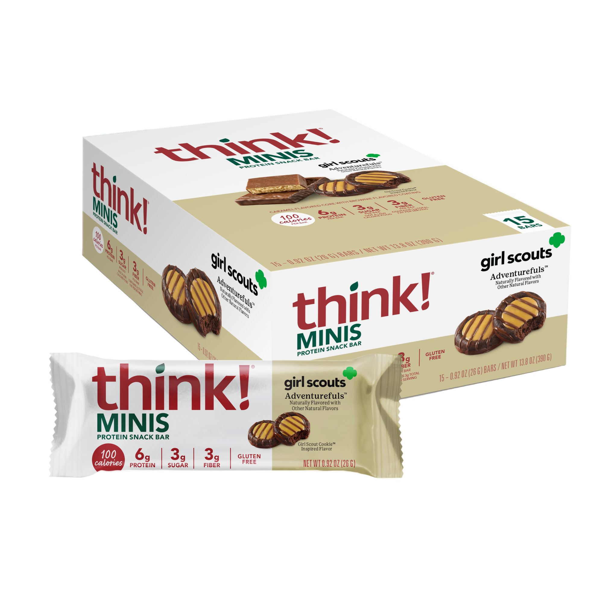 MINIS Protein Snack Bar, Girl Scouts Adventurefuls™