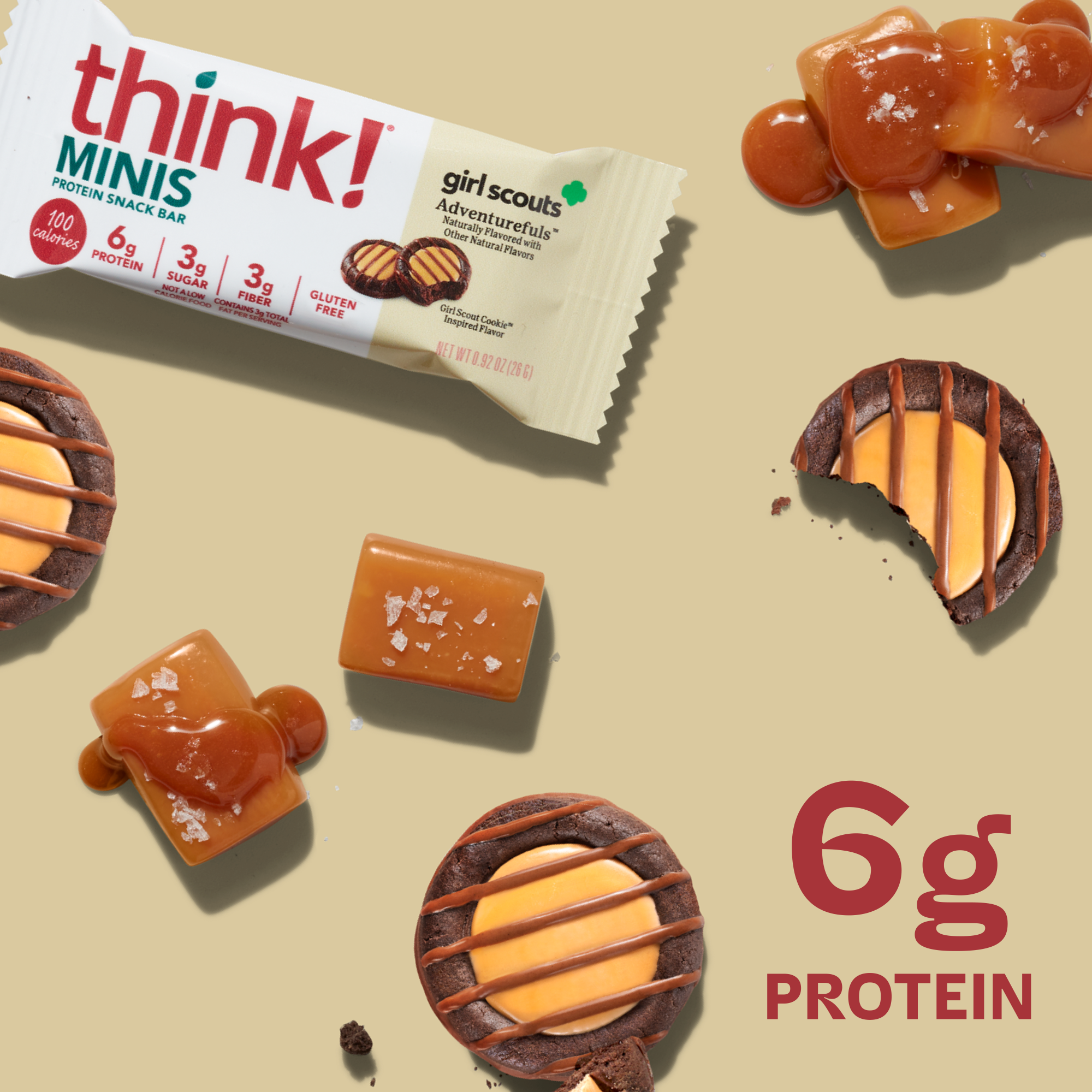 MINIS Protein Snack Bar, Girl Scouts Adventurefuls™