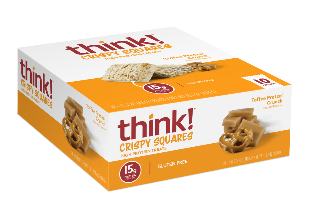 Crispy Squares Toffee Pretzel Crunch