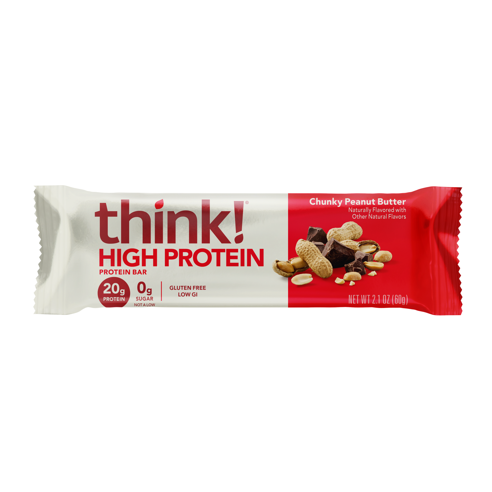 High Protein Bar, Chunky Peanut Butter