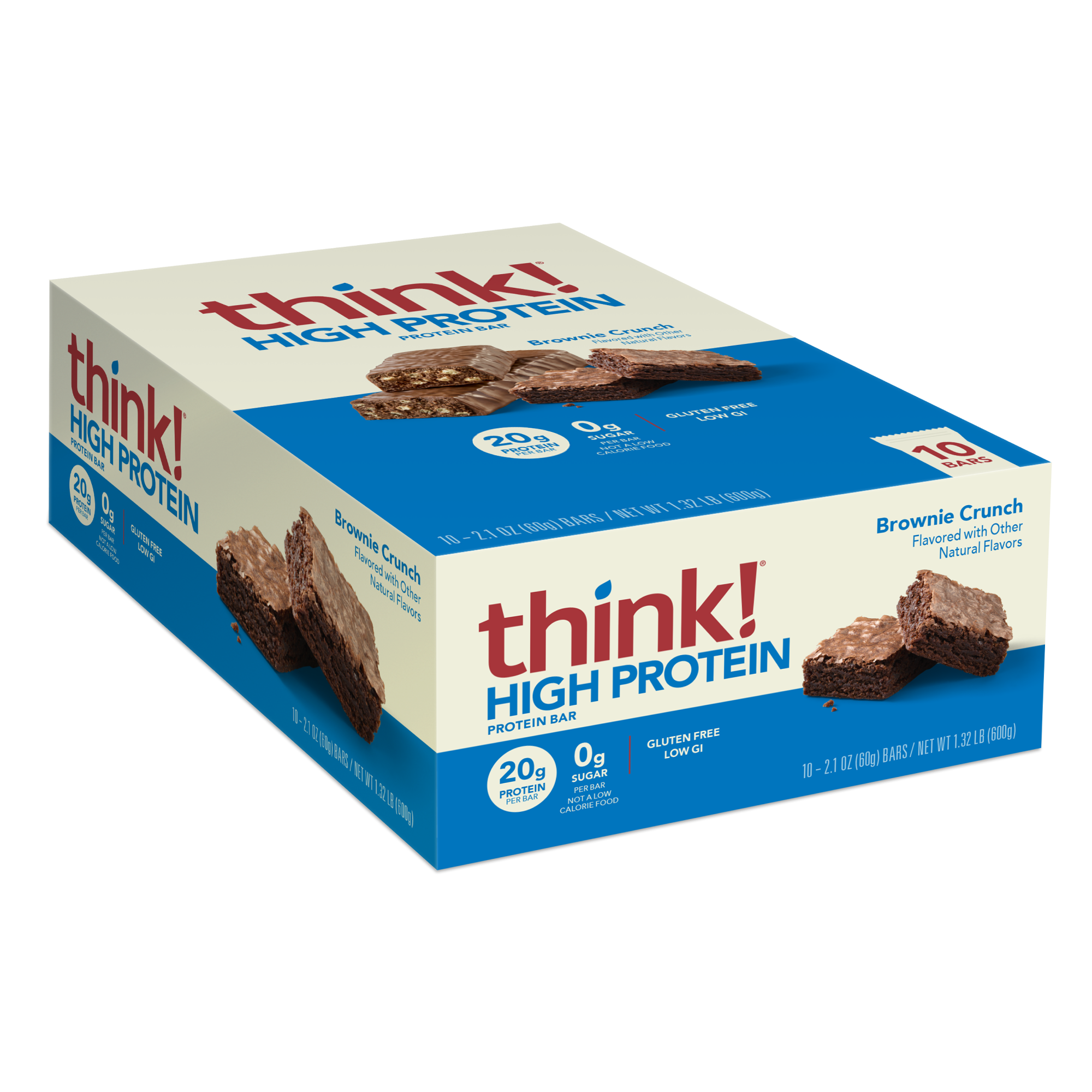 High Protein Bar, Brownie Crunch