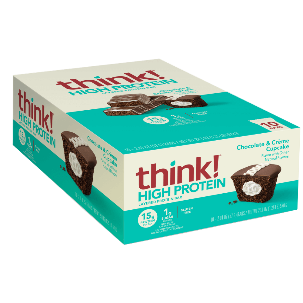 High Protein Bar, Chocolate Crème Cupcake