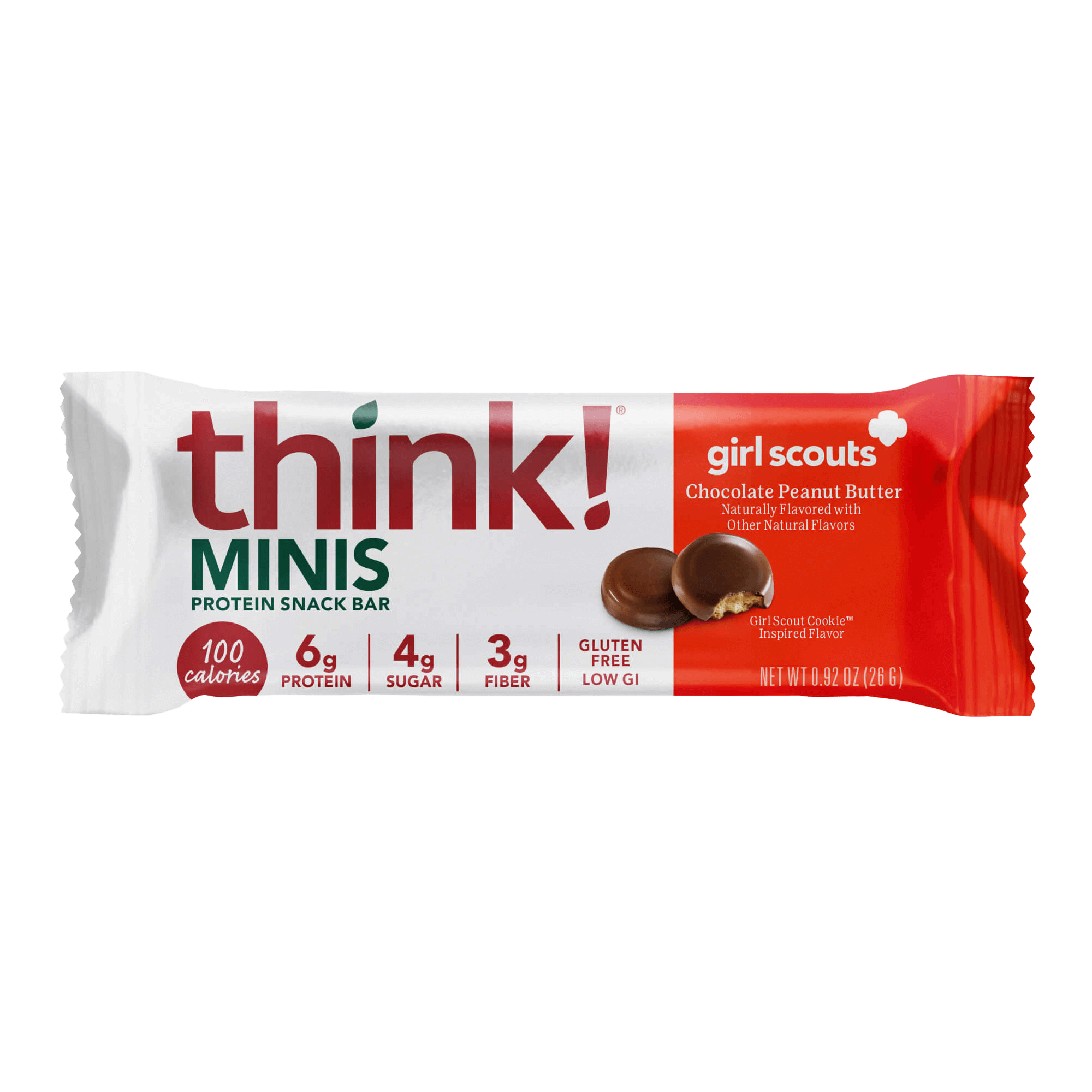 MINIS Protein Snack Bar, Girl Scouts Chocolate Peanut Butter