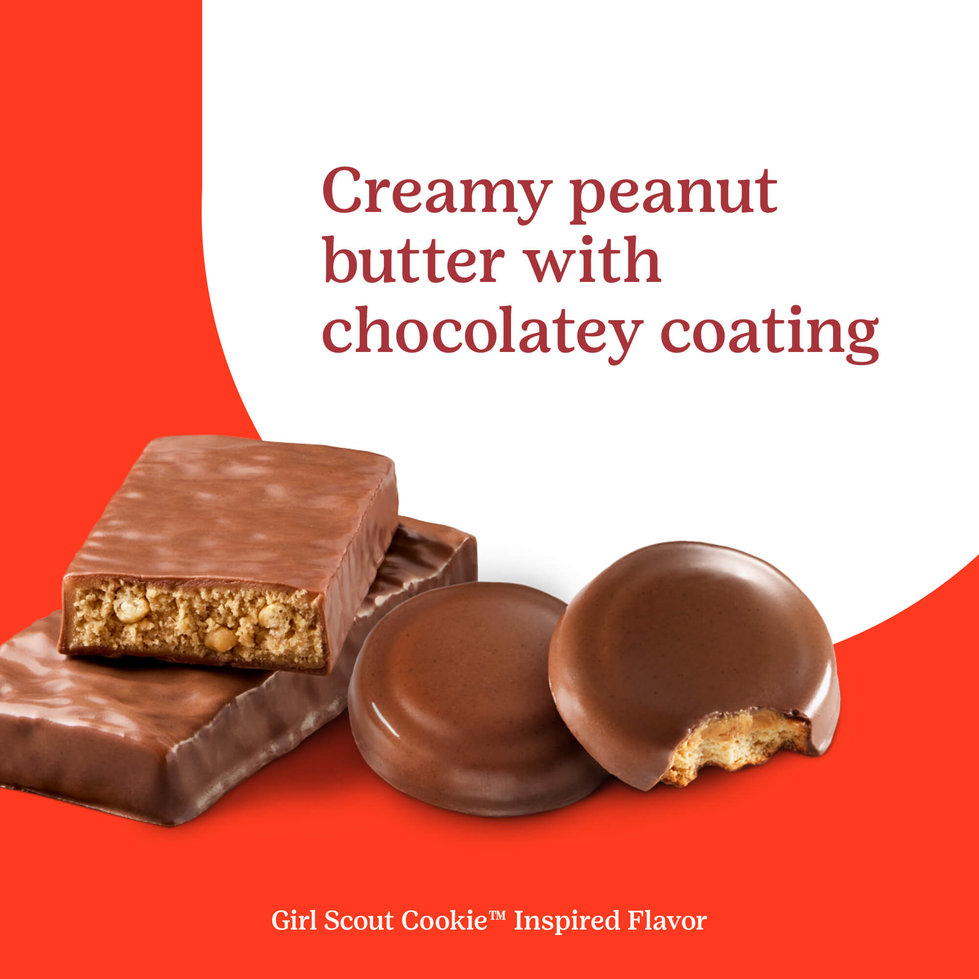 MINIS Protein Snack Bar, Girl Scouts Chocolate Peanut Butter