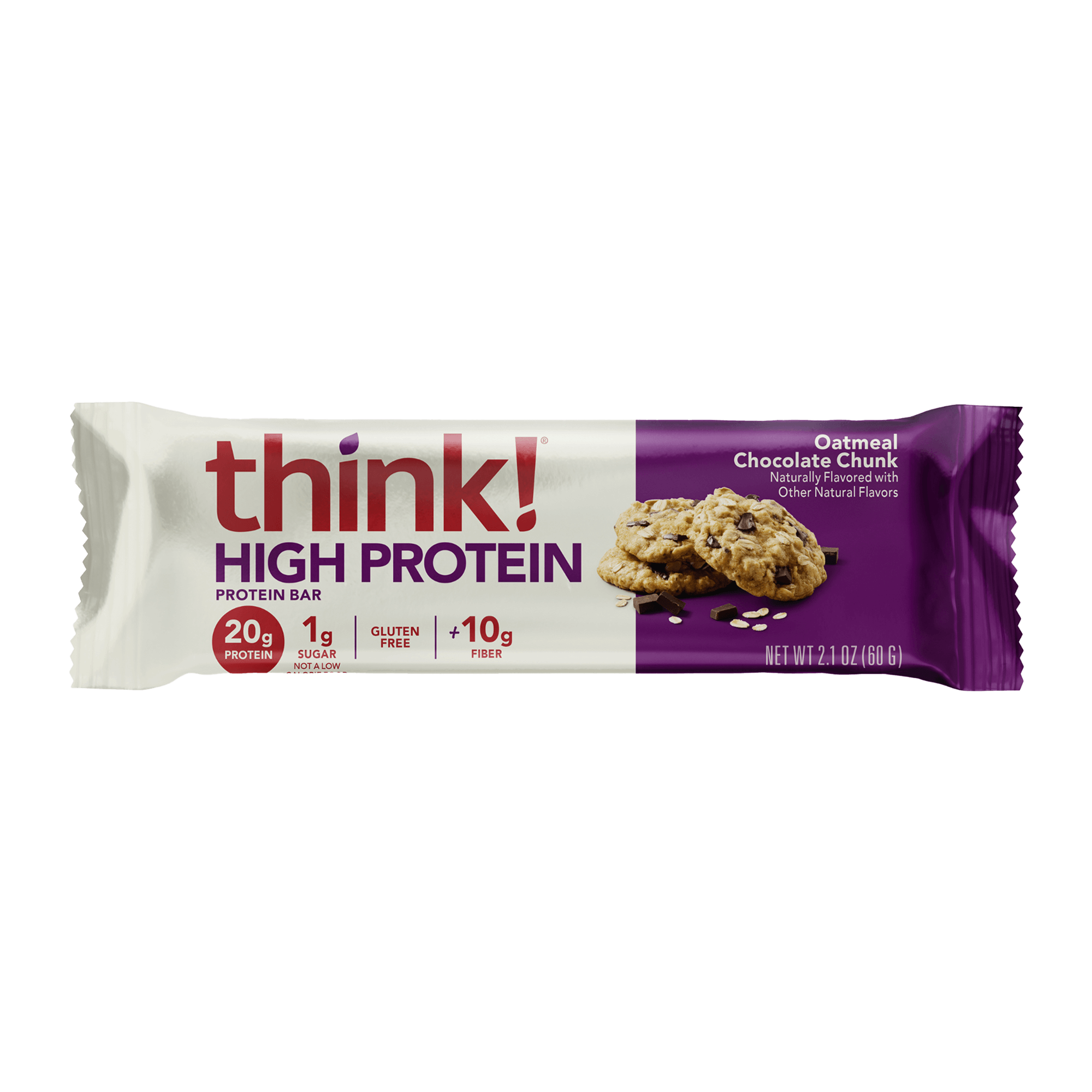 High Protein Bar, Oatmeal Chocolate Chunk