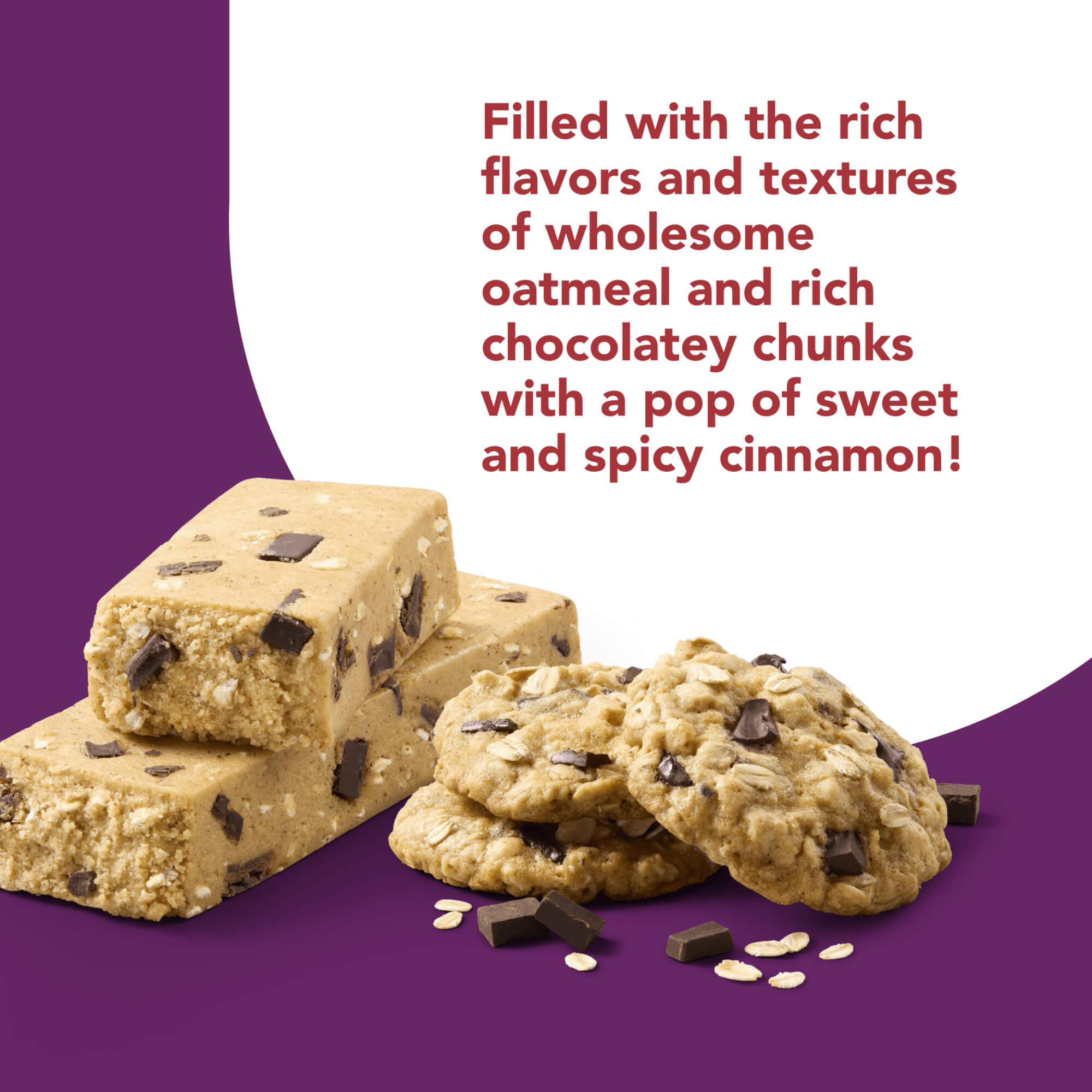 High Protein Bar, Oatmeal Chocolate Chunk