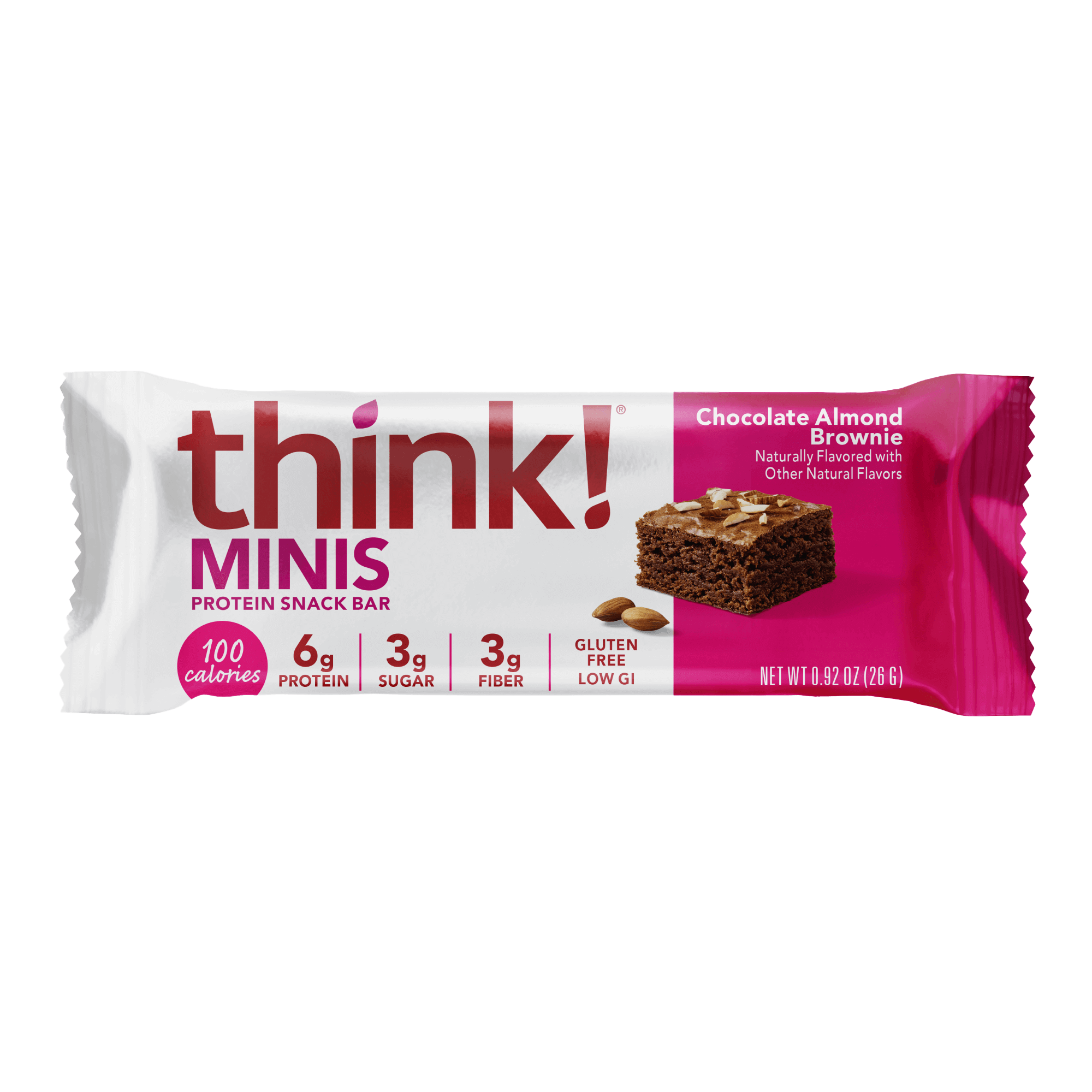 MINIS Protein Snack Bar, Chocolate Almond Brownie