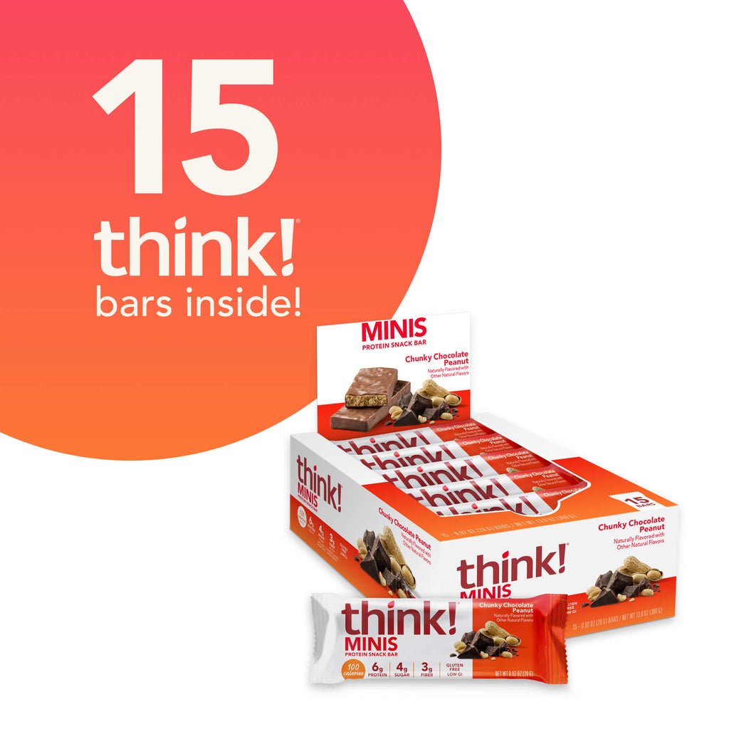 MINIS Protein Snack Bar, Chunky Chocolate Peanut