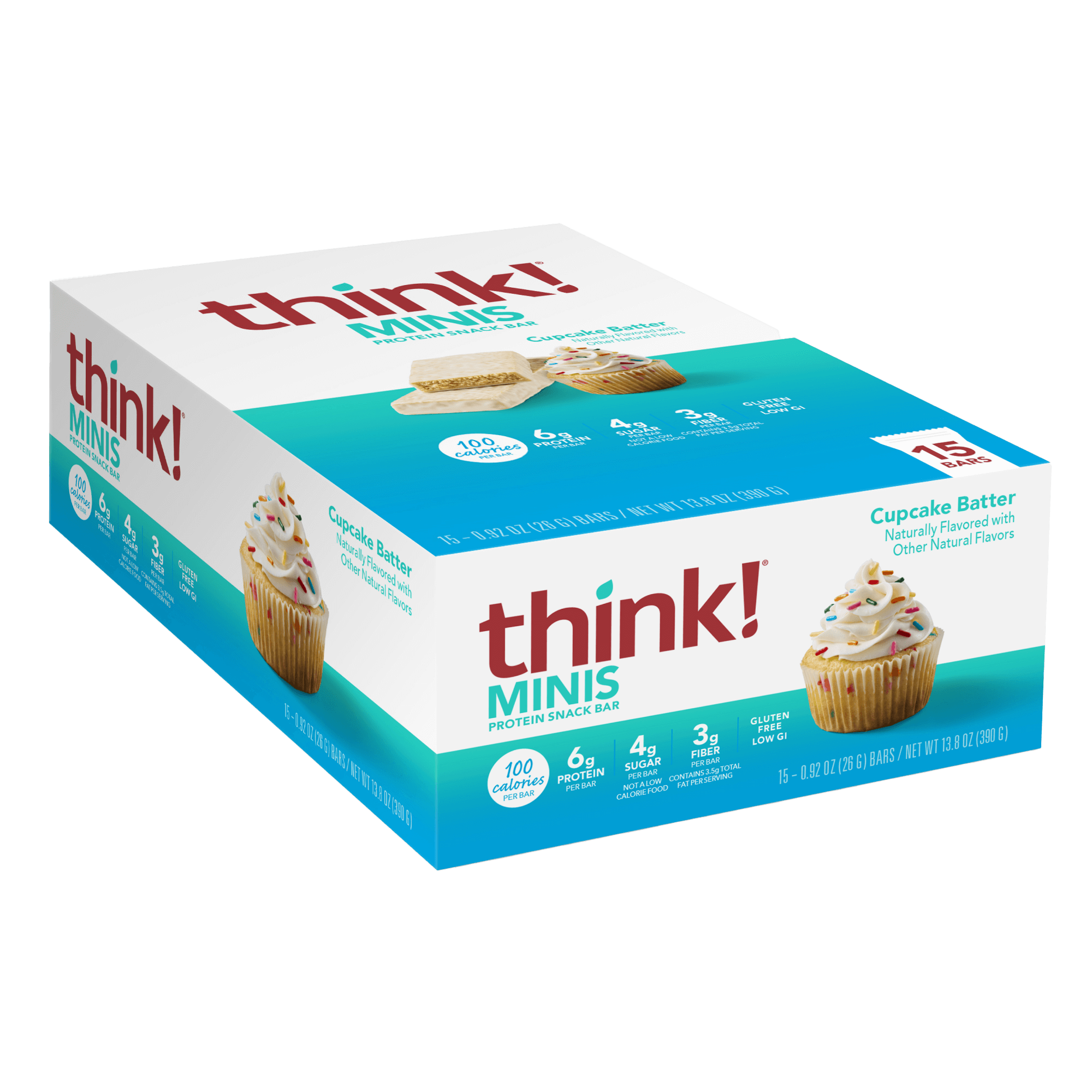 MINIS Protein Snack Bar, Cupcake Batter
