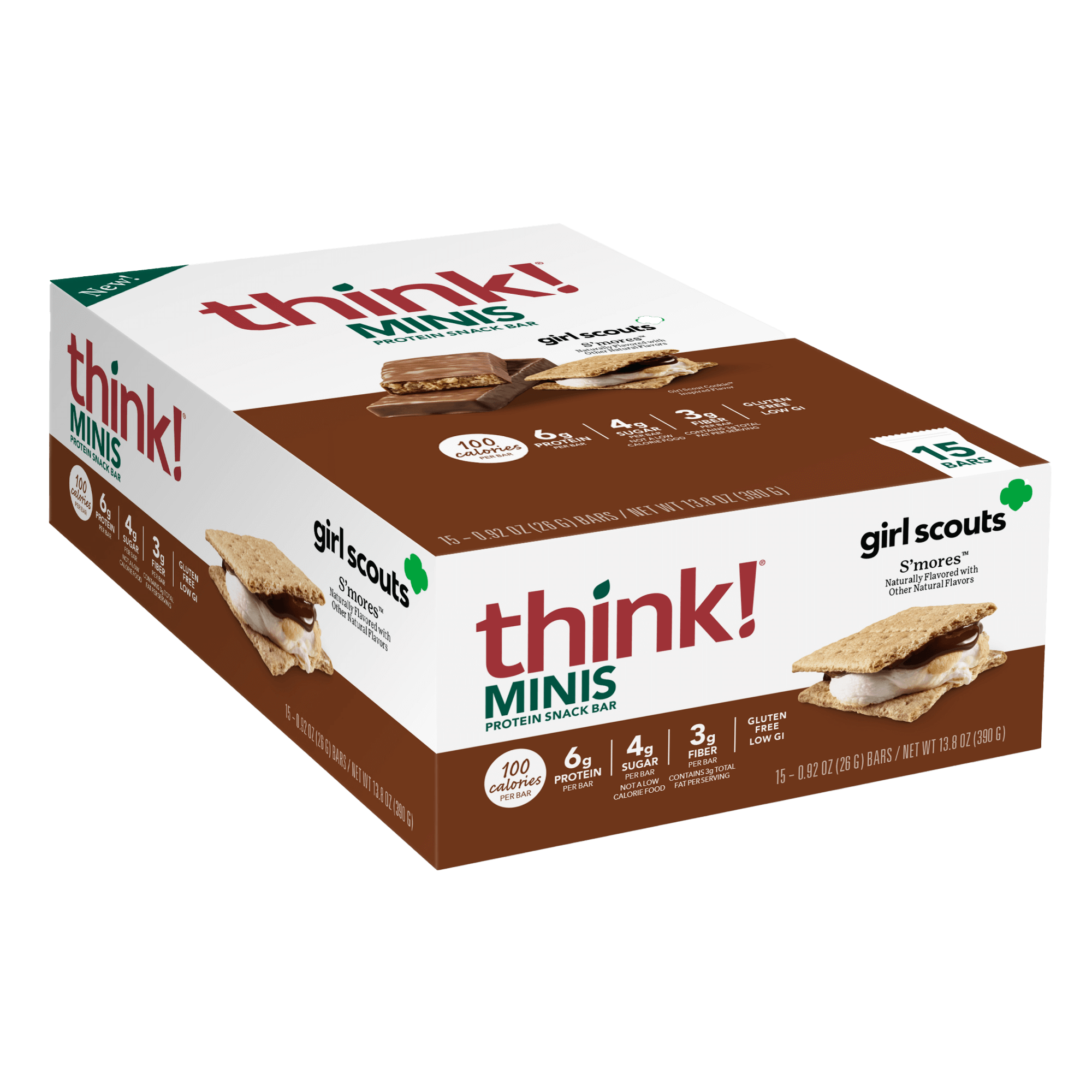 MINIS Protein Snack Bar, Girl Scouts S’mores™